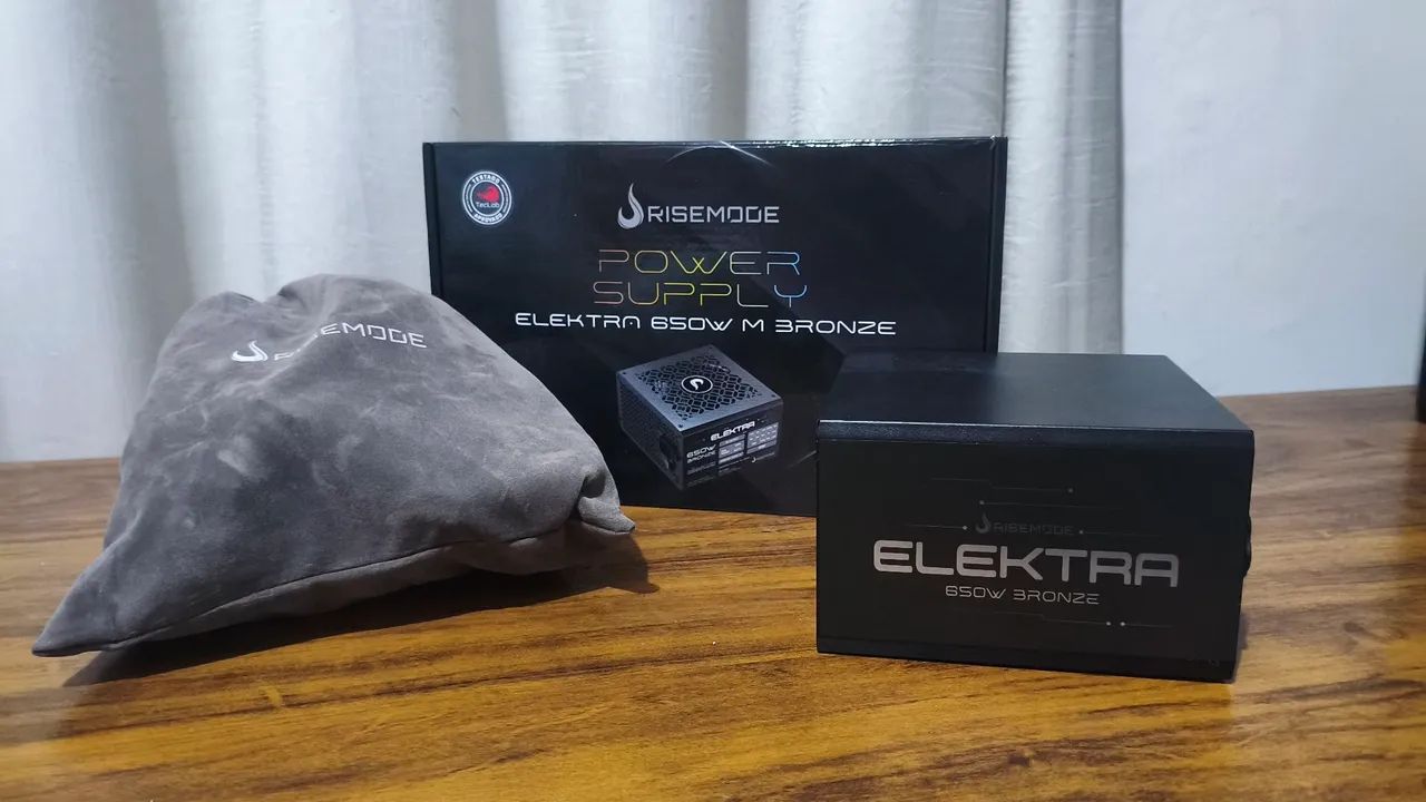 Fonte 650w rise mode elektra full modular