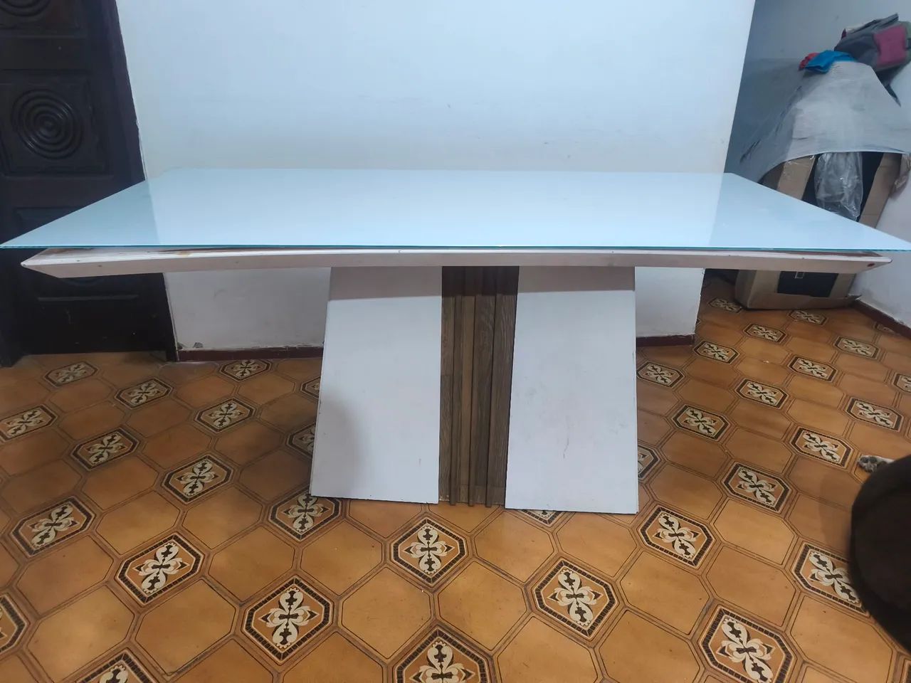 Mesa de jantar com tampa de Vidro - Foto 5