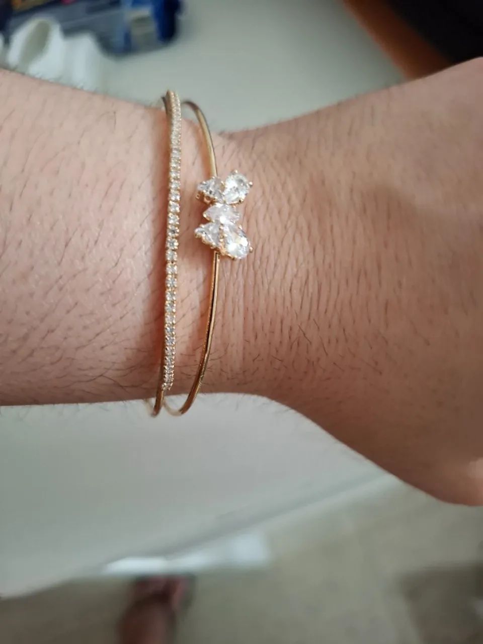 Bracelete dourado - Foto 3