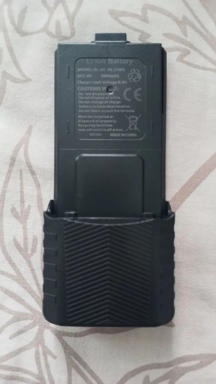 Bateria Li-on Baofeng 5R e 5RA - Foto 2