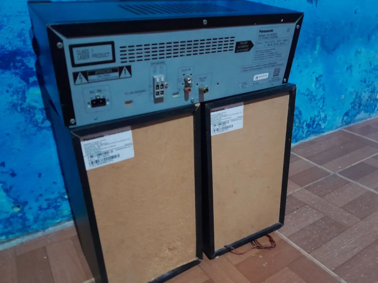 Som Panasonic 580W COM DEFEITO  - Foto 2