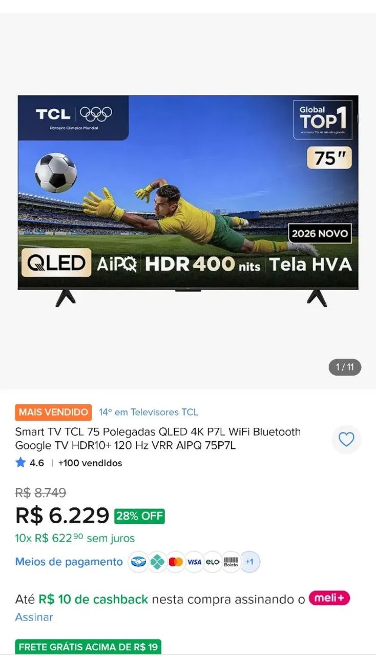 TV NOVA VENDO HOJE ! 