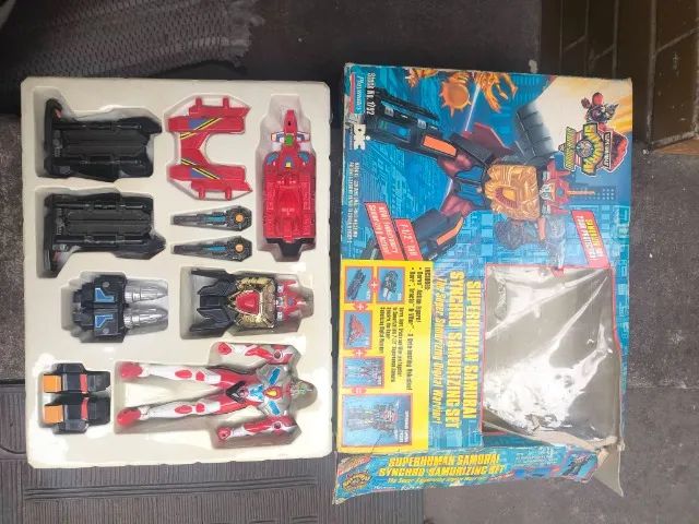 Brinquedo super human samurai completo - Foto 3