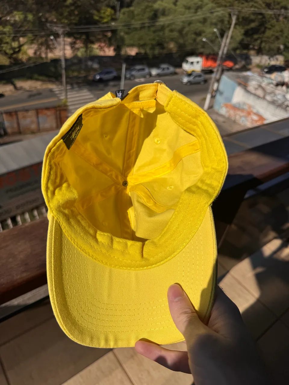 boné stussy amarelo regulável - Foto 3