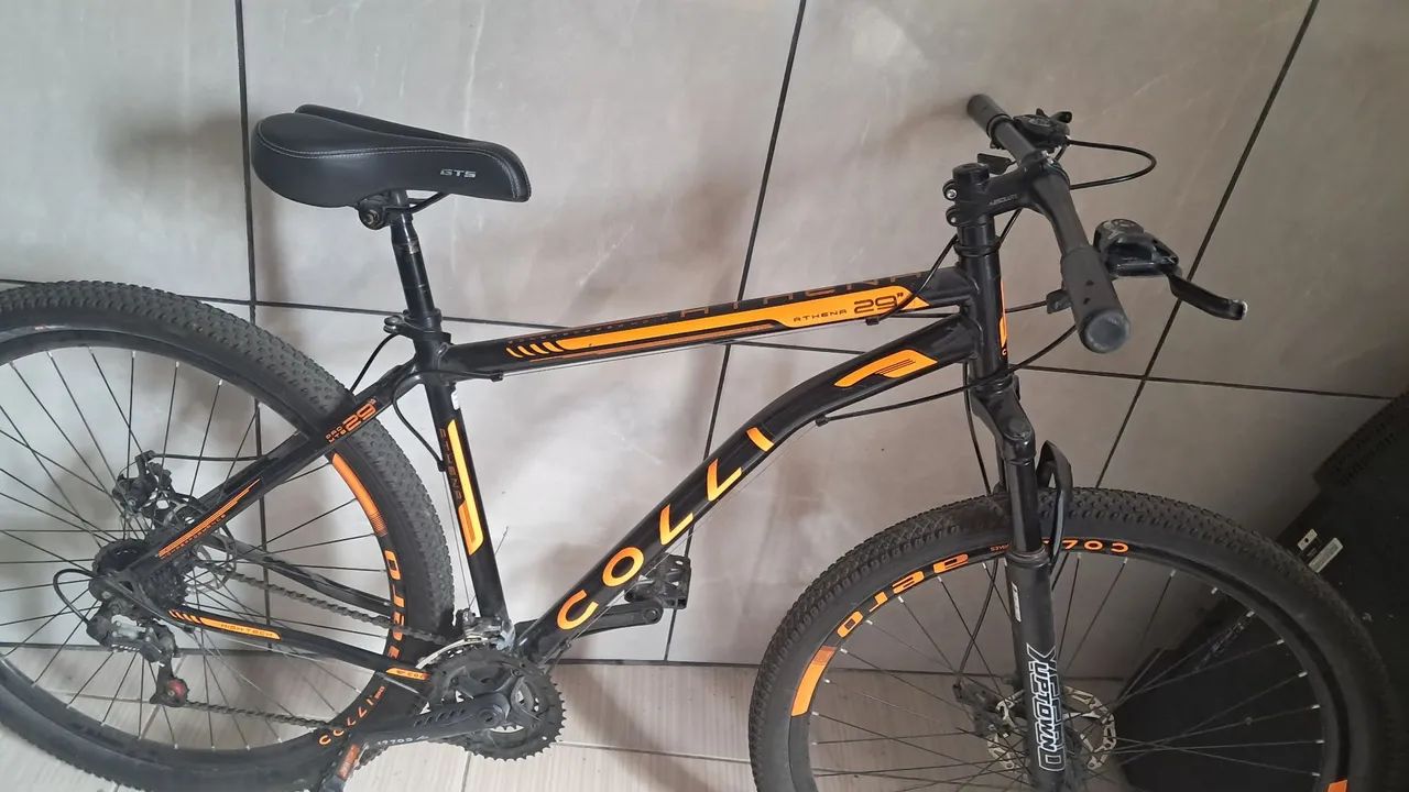 Bocicleta semi nova aro 29  - Foto 4