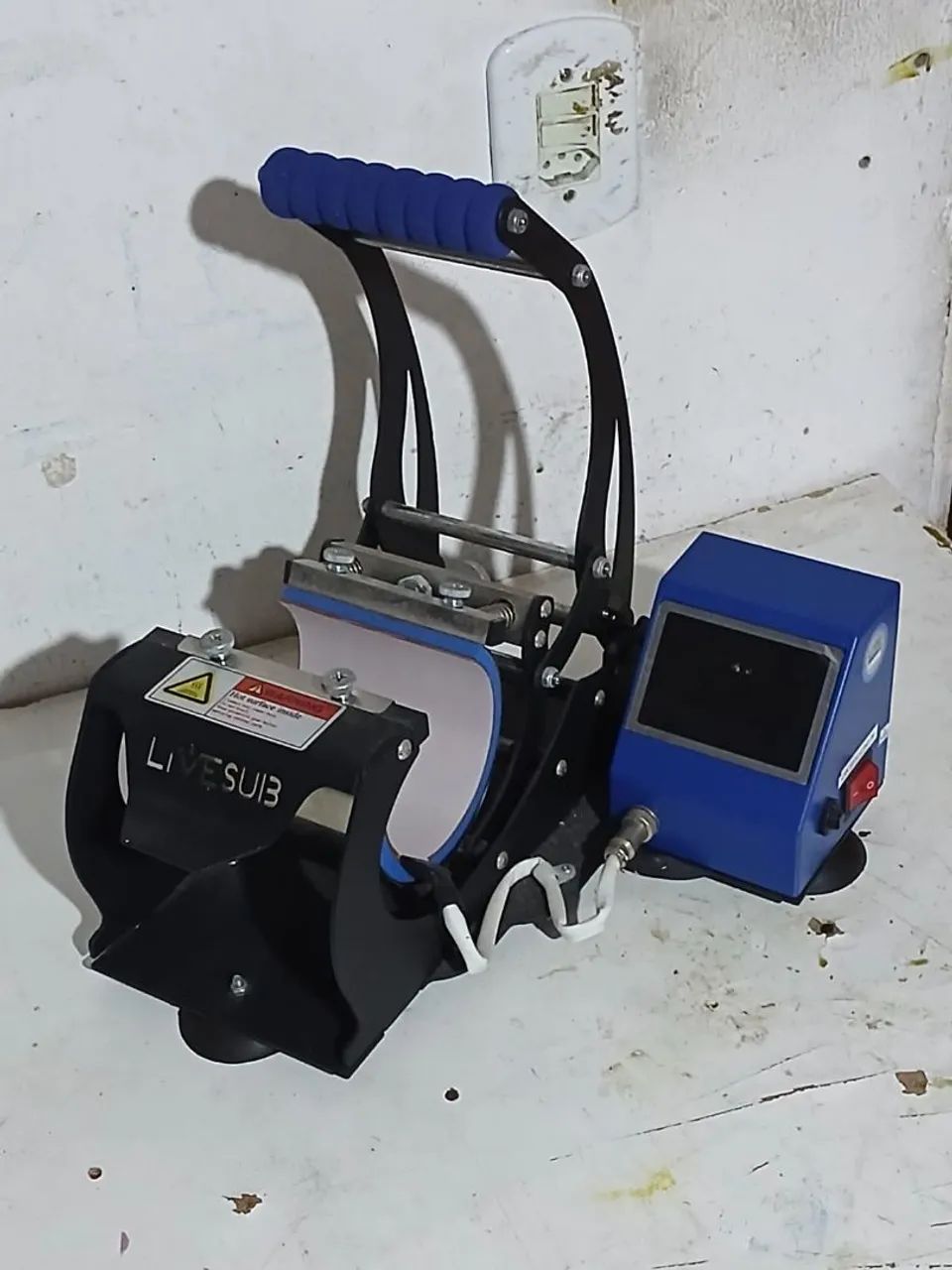 Prensa Térmica para Sublimação de Canecas