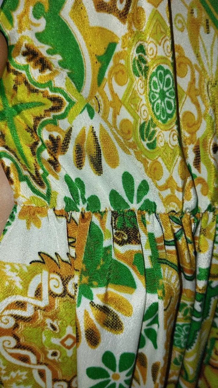 Vestido indiano amarelo pouco usado e bem conservado  - Foto 5