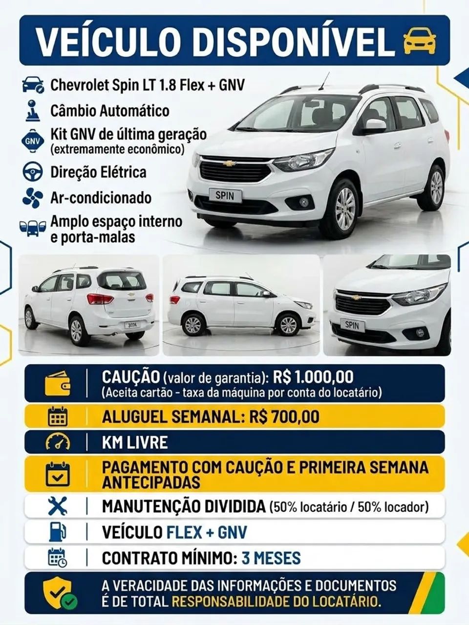 Chevrolet Spin SPIN LT 1.8 8V Econo.Flex 5p Aut. 2020