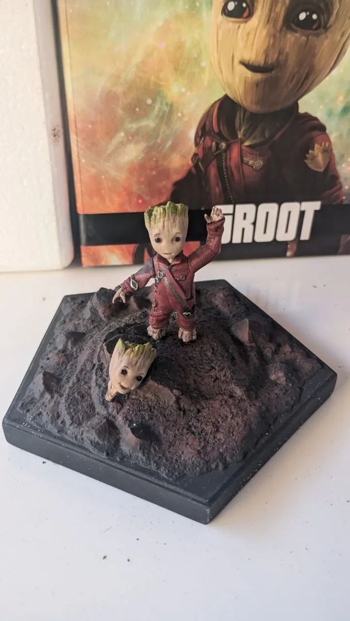 Boneco Baby Groot Iron Studios - Foto 2