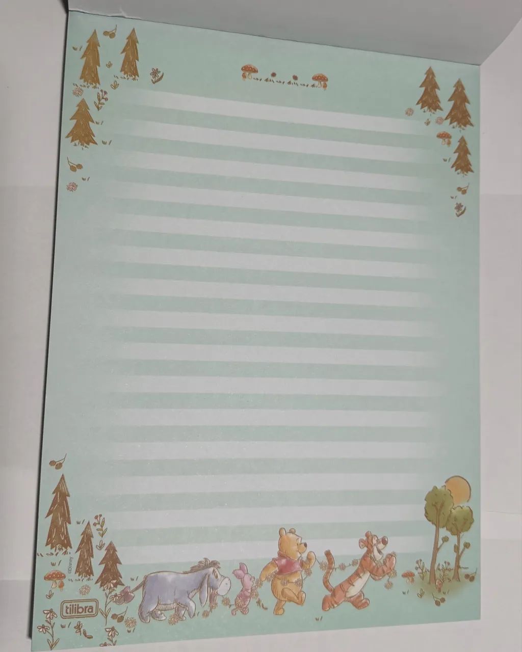 Papel de carta Winnie the Pooh Tilibra