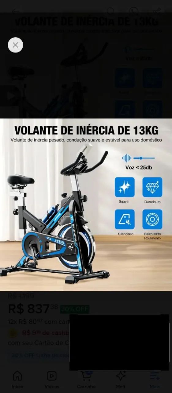Bicicleta Spinner  - Foto 2