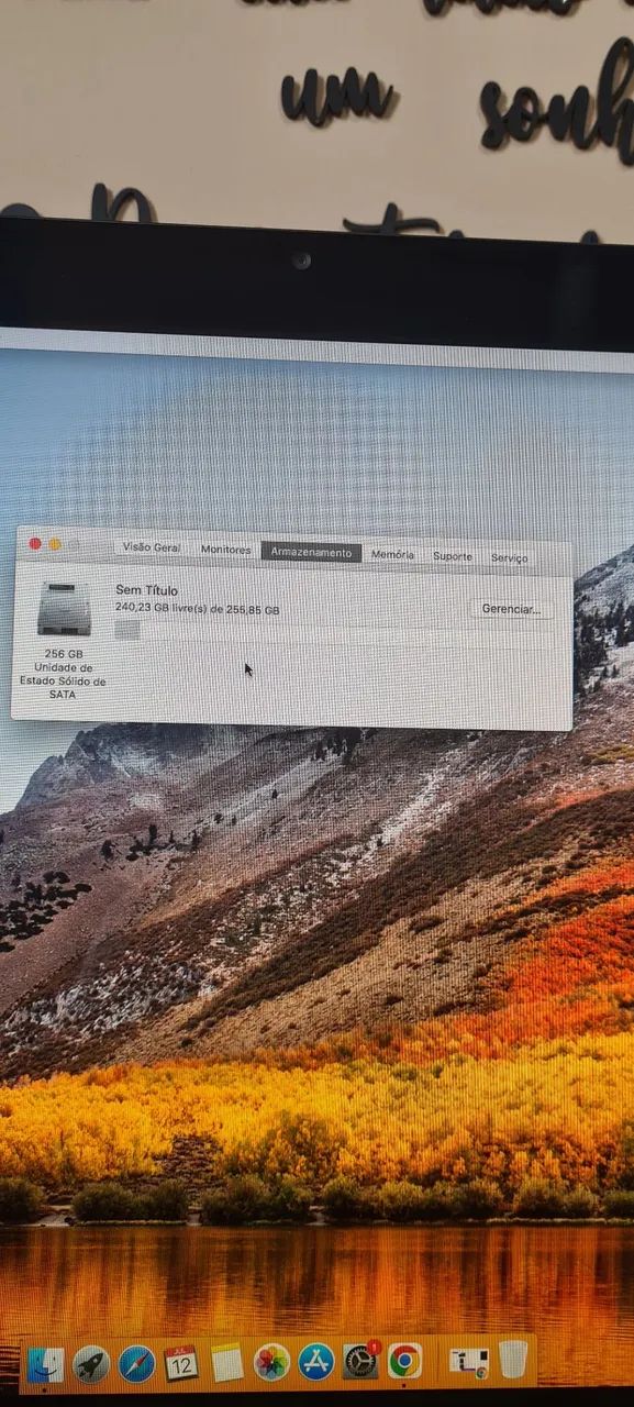 iMac Apple 21,5, 8gb ram, ssd 256gb muito bom e bonito, funcionando tudo perfeito  - Foto 4