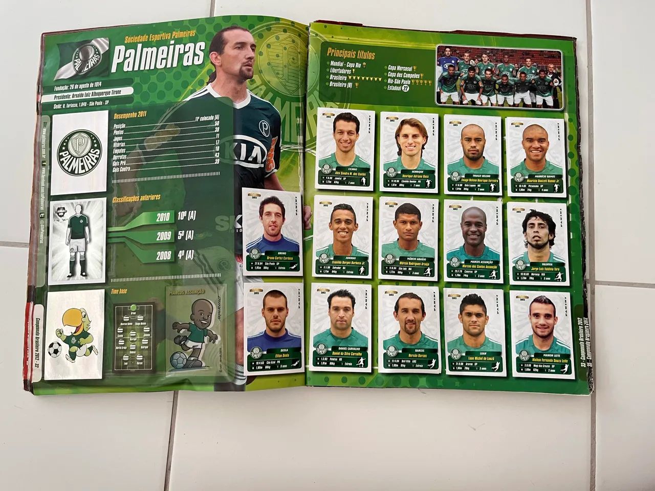 Albúm completo Brasileirão 2012 - Foto 2