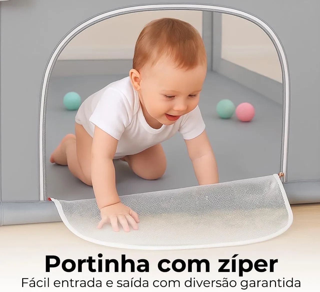 Cercadinho infantil grande - Foto 4