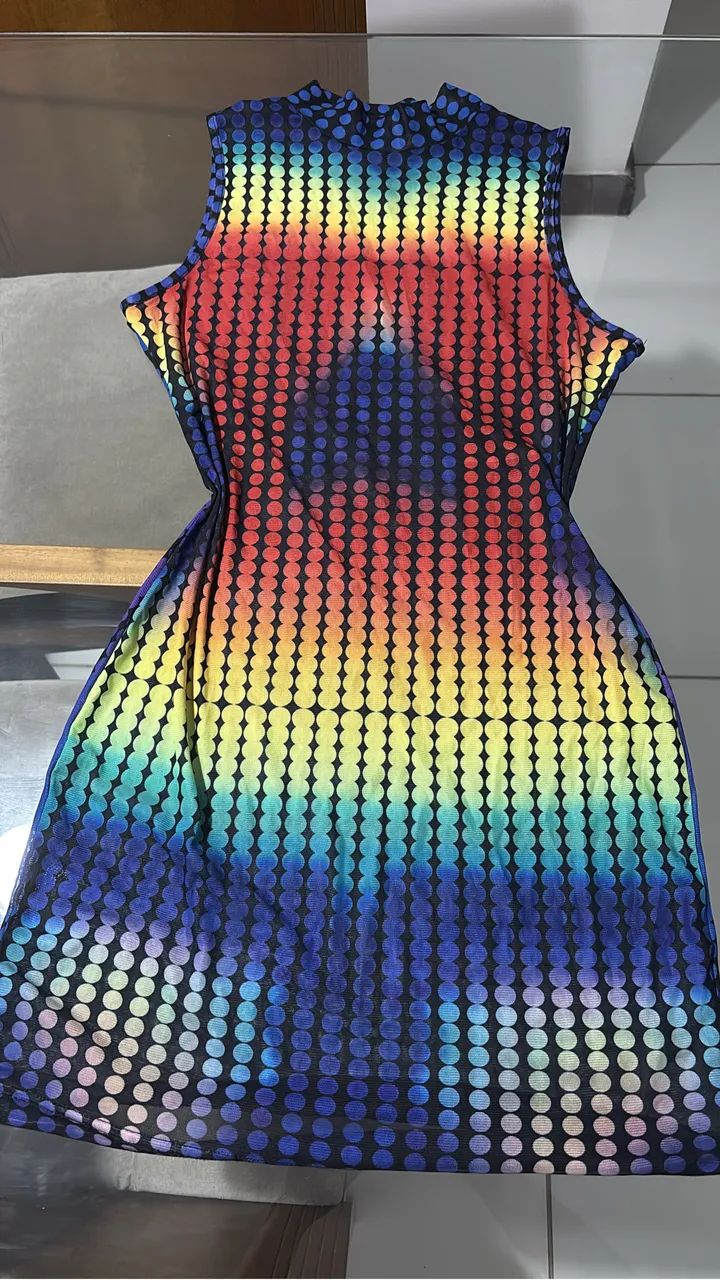 Vestido neon 