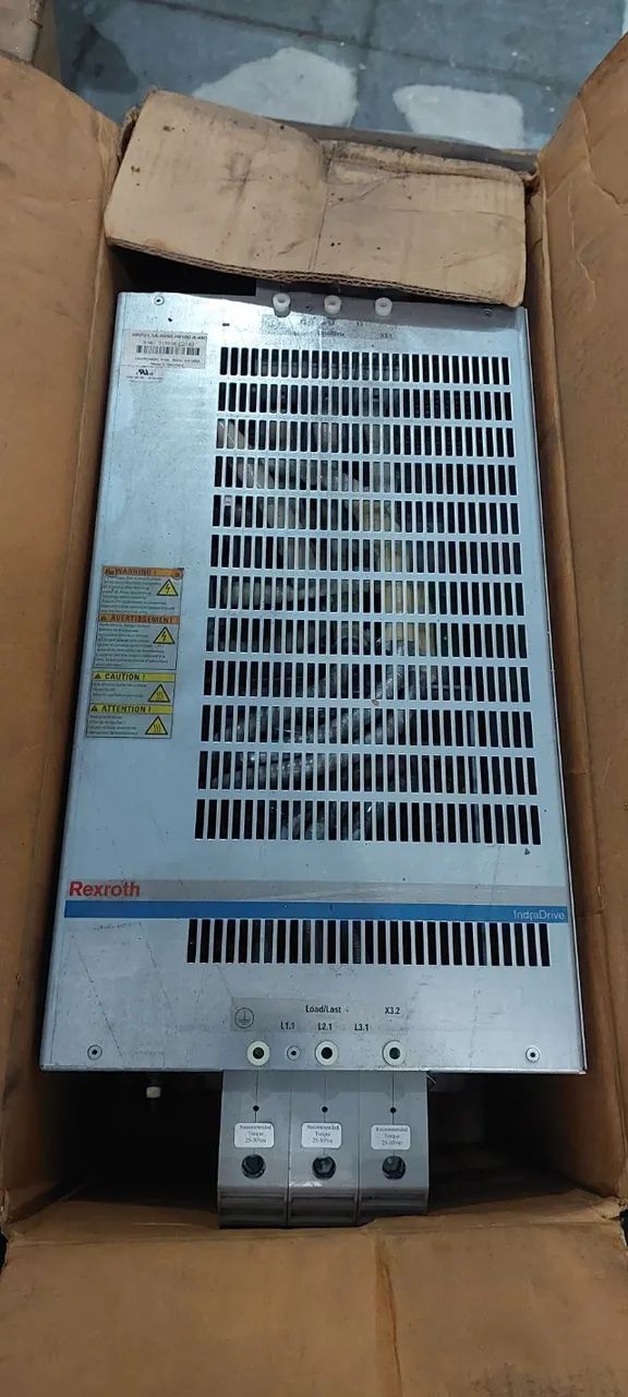 Servo Motor+Ventilador+Filtro de Linha+Filtro de rede+Unid. de Alimentação- REXROTH-NOVO - Foto 3