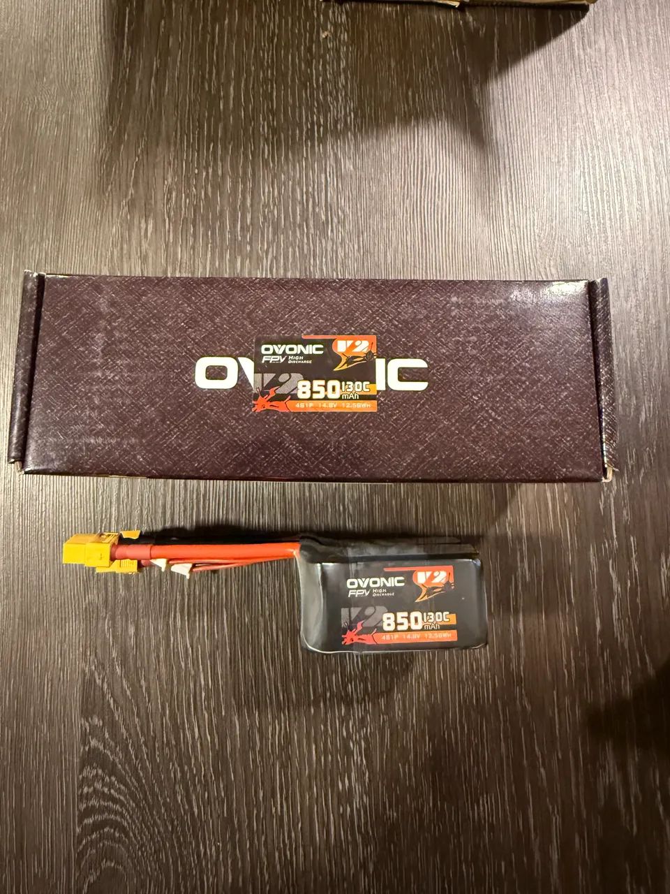Bateria lipo 4S Ovonic 850mah 130c xt60