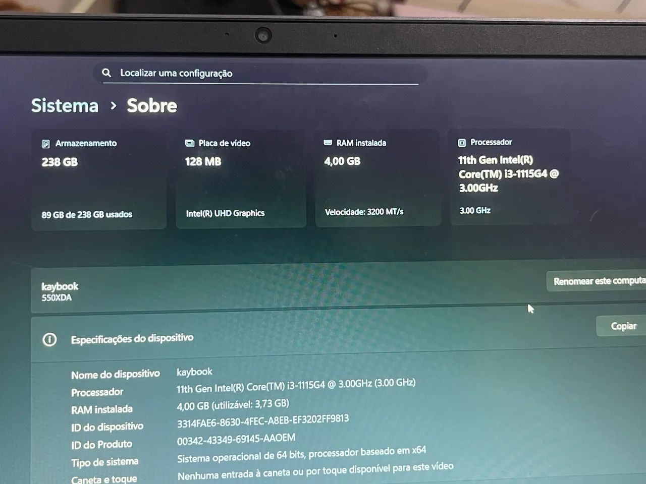vendo notebook samsung book i3 - Foto 3