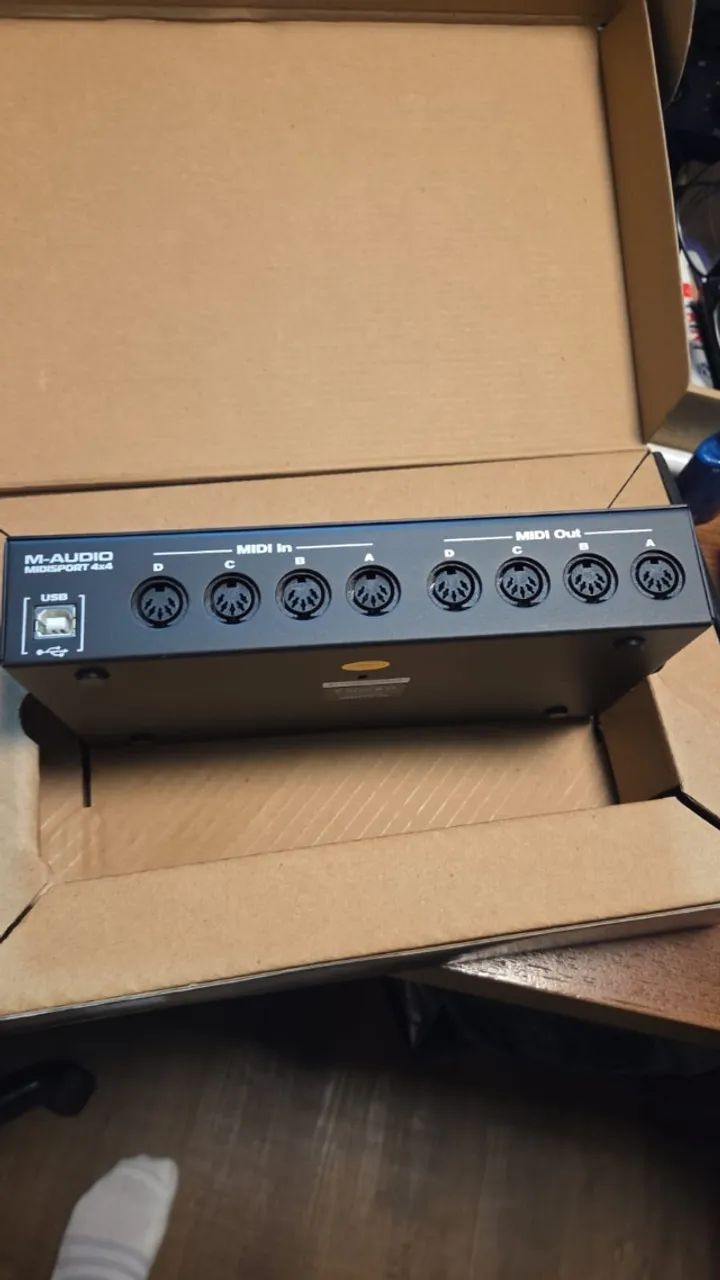 interface midi m audio 4x4  - Foto 3
