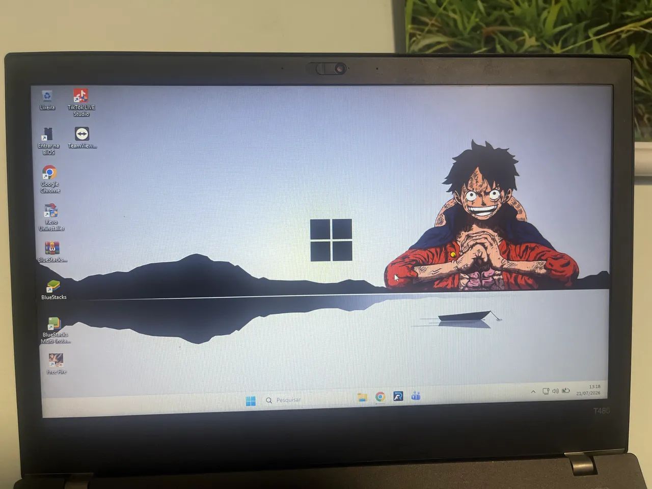 Notebook ThinkPad T480 8gb RAM