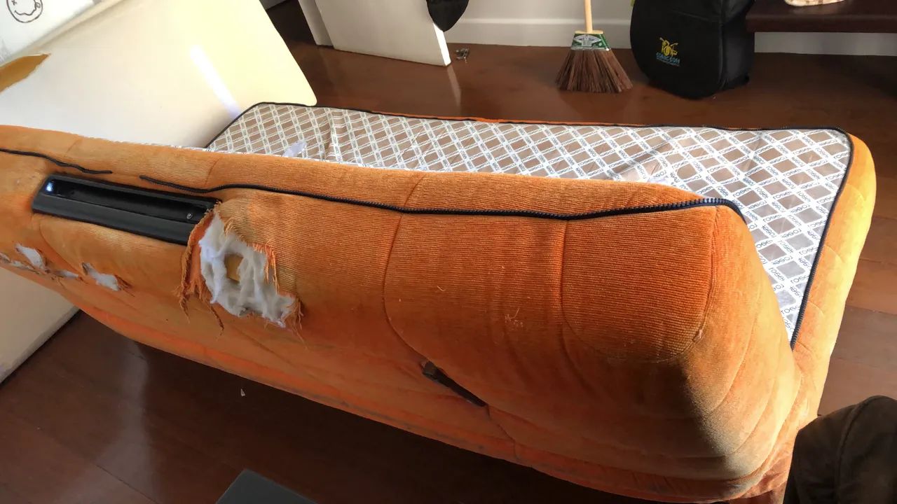 Sofá cama para doação  - Foto 2