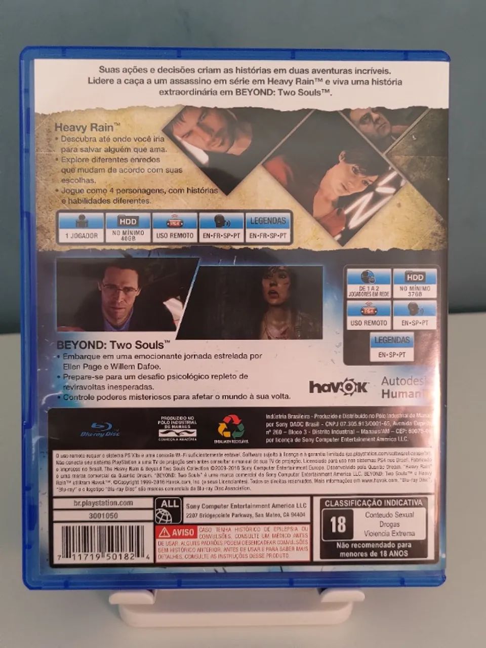 Heavy Rain & Beyond Two Souls Collection PS4 - Foto 2