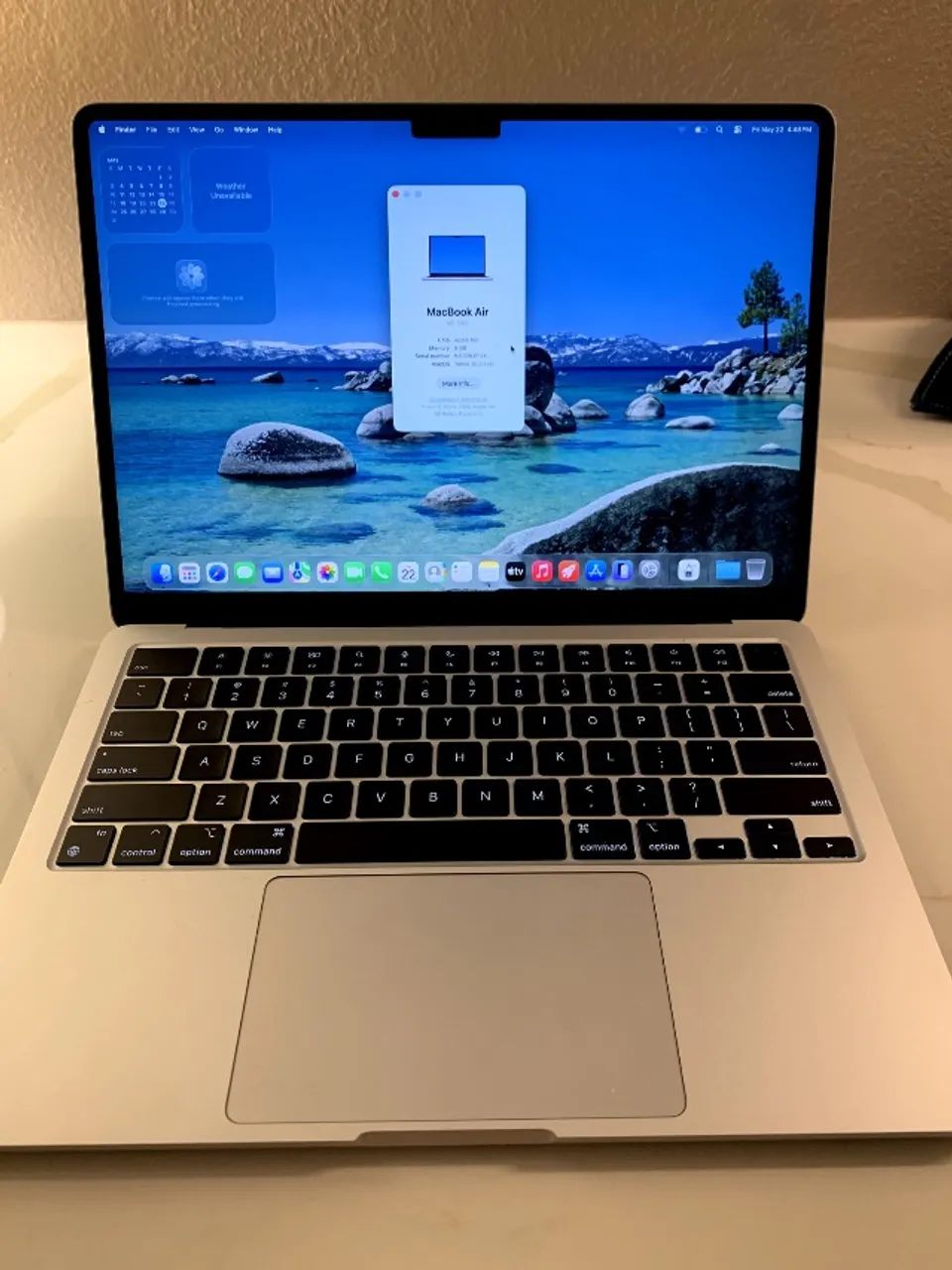 MacBook Air M2 13インチ 1TB US配列 動作良好 本体のみ Apple MacBook Air M2 2022 13インチ 整備済み品