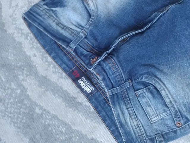 Calça jeans masculina azul - Foto 3
