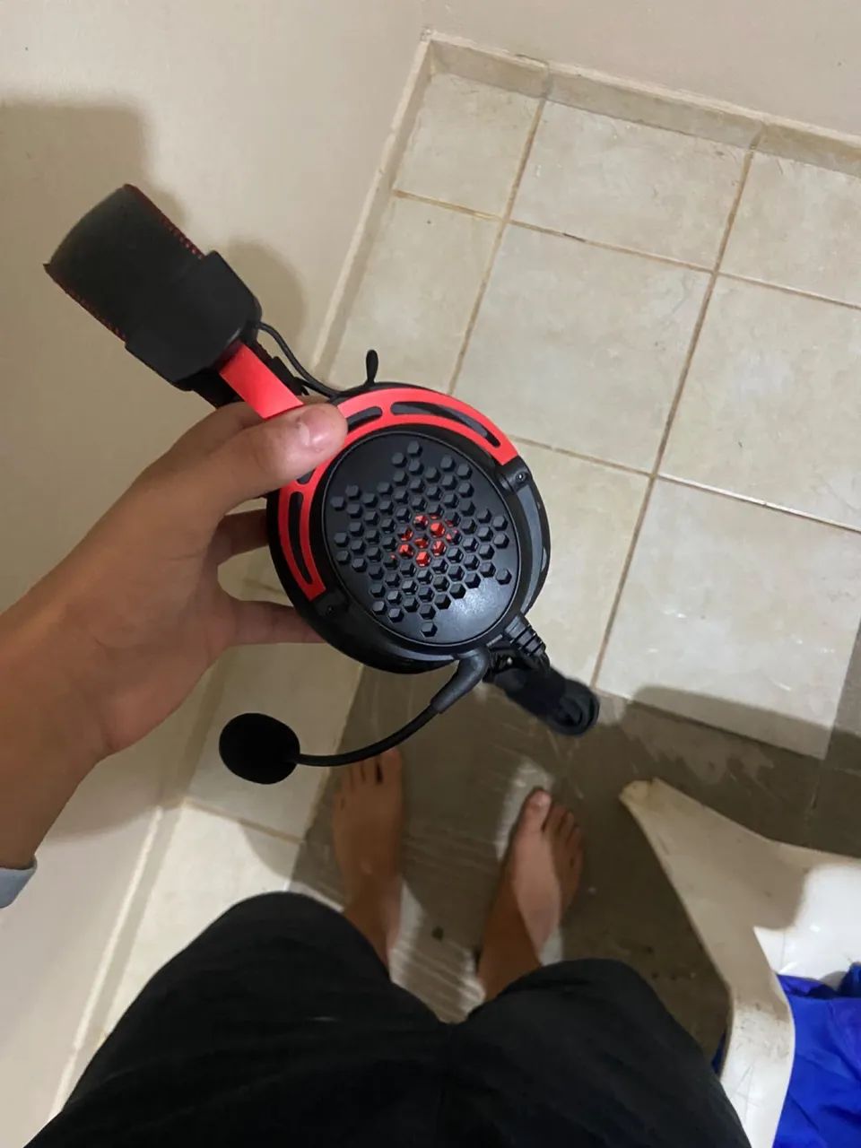 Vendo headset red dragon