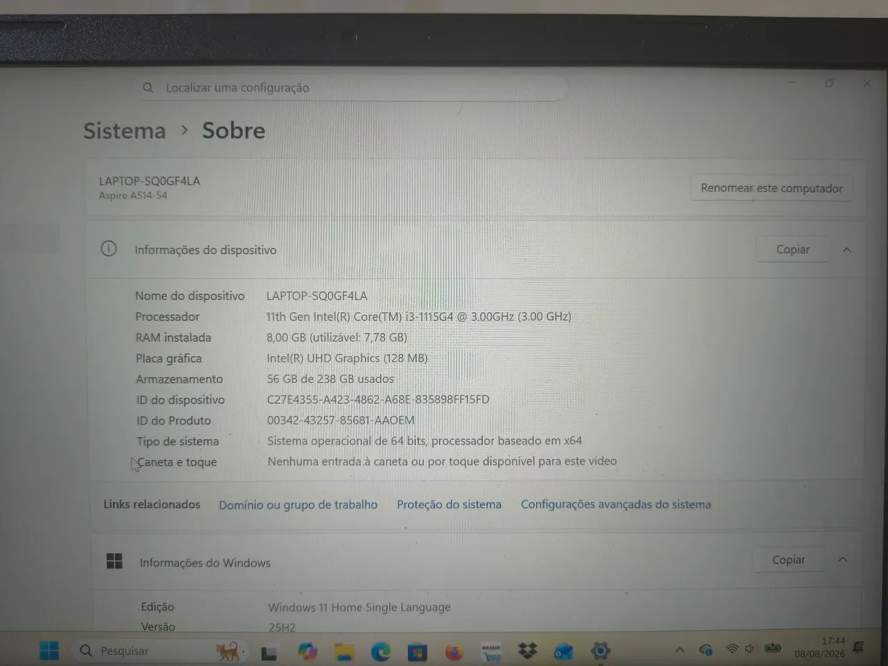 Notebook Acer Aspire 5 i3 - Foto 3