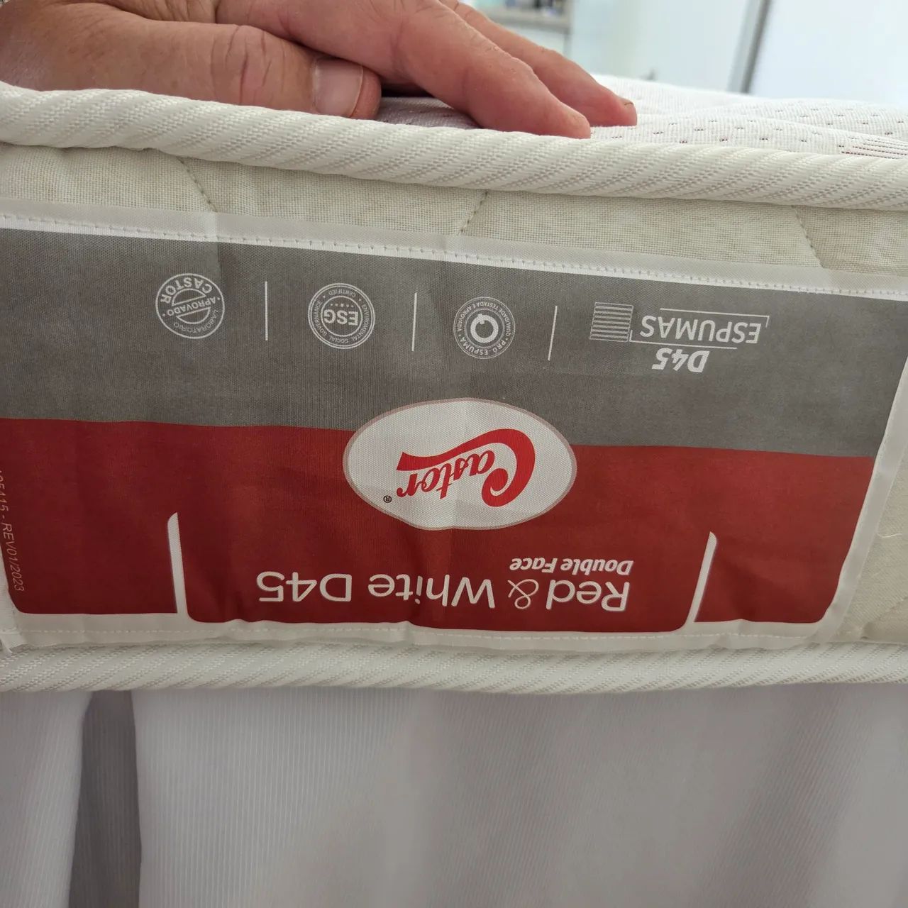 Cama casal box com colchão marca Castor - Foto 2