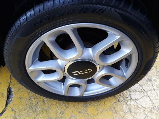 Fiat 500 Perola!! Financio Sem Ent. nao ka c3 onix 208 kwid up hb20 cooper mobi uno gol - Foto 17