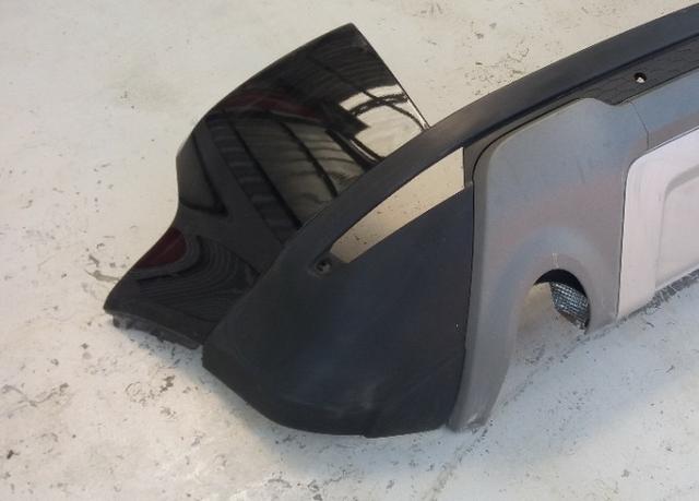 Para-choque Traseiro Range Rover Evoque Pure 2011 2012 2013 2014 2015 - Foto 2