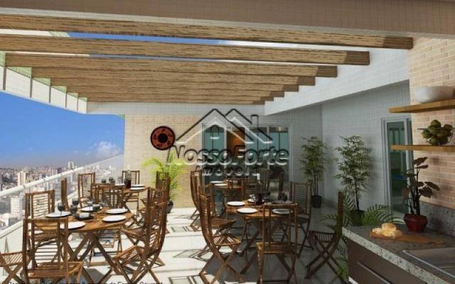 Apartamento no Canto do Forte em Praia Grande - Foto 12