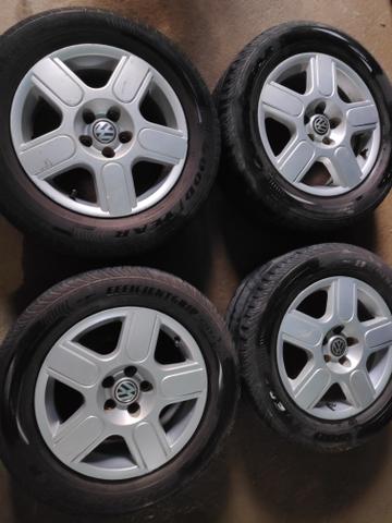 Jogo de rodas R15 5x100 parcelo em até 12x no cartão sem juros ou troco em som automotivo - Foto 3