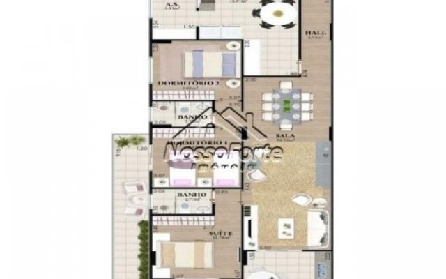 Apartamento na Guilhermina em Praia Grande - Foto 7