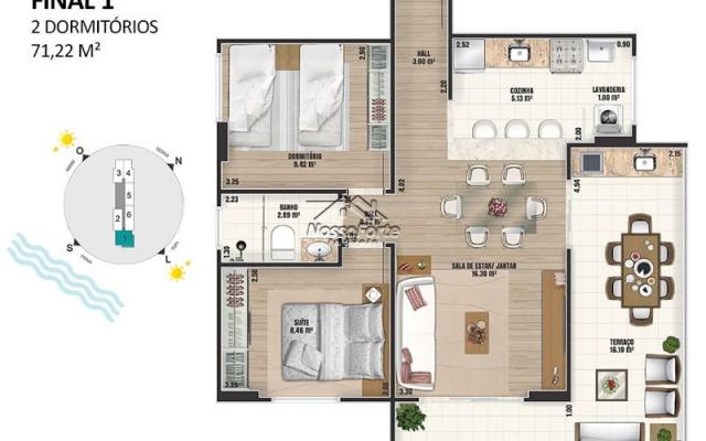 Lançamento Apartamento na Ocian em Praia Grande - Foto 16
