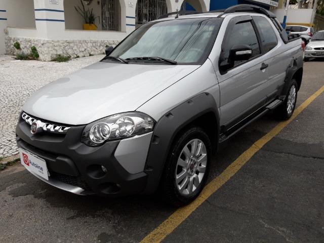 Fiat Strada Adventure 1.8 Flex Cabine Dupla Completa impecavel Baixo KM - Foto 2