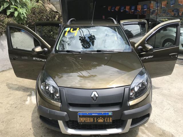 Sandero Stepway 2014 49mil km + GNV - Foto 3