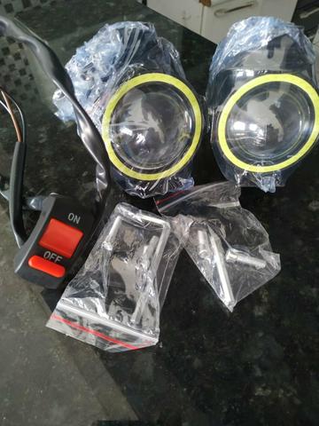 Vendo farol auxiliar de moto - Foto 3