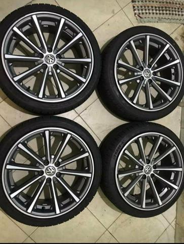 Jogos de rodas R17 5x100 parcelo em 12x sem juros no cartão - Foto 5