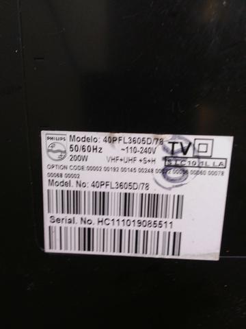 Tv Lcd 40 Philips com defeito baixei o preço - Foto 3