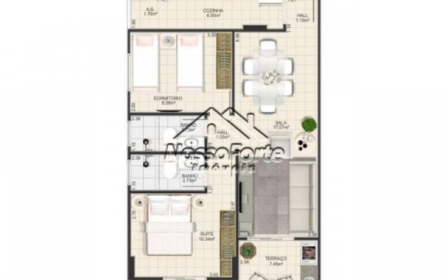 Apartamento no Caiçara em Praia Grande - Foto 7