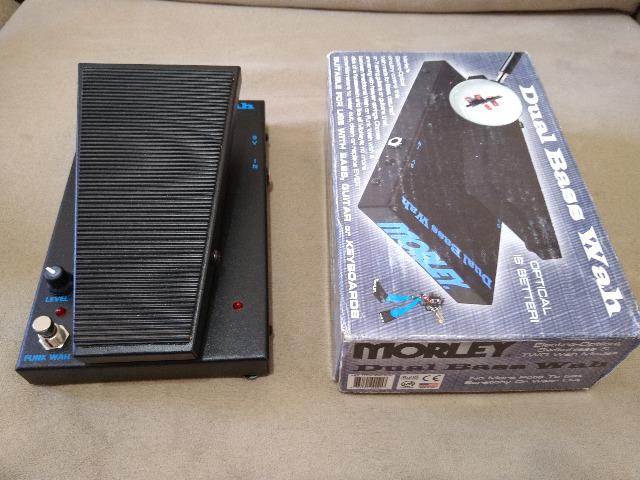 Morley PBA-2 Dual Bass Wah (seminovo) + fonte (nova) - Foto 3