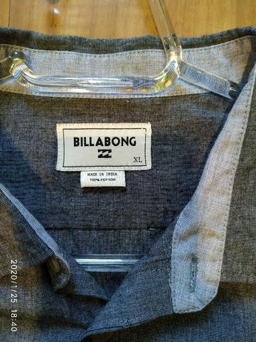 Camisa de botão Importada Billabong Tamanho XL - Foto 4