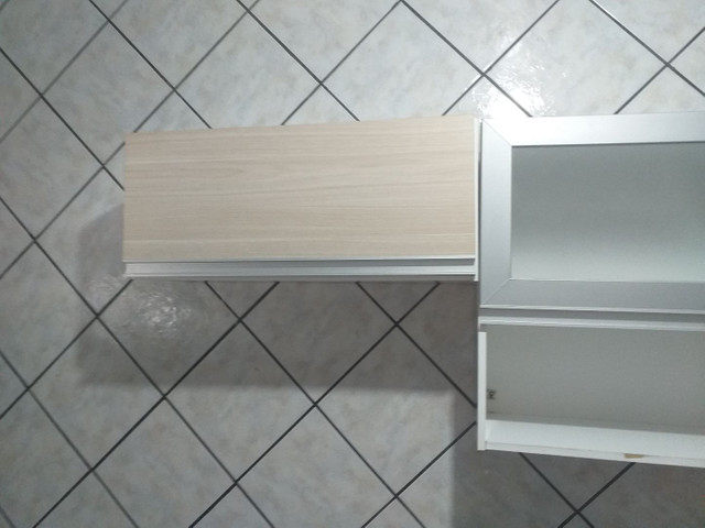 Armario Balcao Gabriela Flex Para Pia De Cozinha Sem Tampo 1 50m 4 Portas Branco Ou Branco E Preto Ajl Decor Carrefour