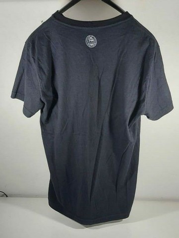 Camisa Preta Estampada - Foto 2
