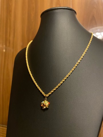 Conjunto em Ouro 18K 750 6,3 gramas - Foto 3
