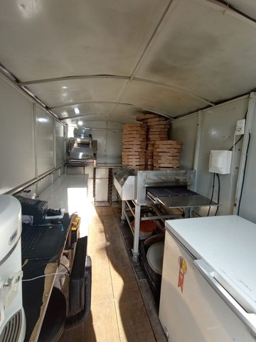 Trailer food truck 4m em ACM