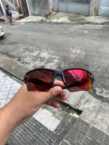 óculos de sol oakley flak 2.0 ciclista